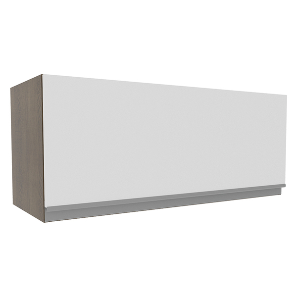 Armário De Cozinha Aéreo 80 Cm 1 Porta Rustic/branco Glamy Ma