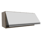 Armário De Cozinha Aéreo 80 Cm 1 Porta Rustic/branco Glamy Ma