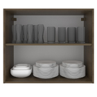 Armário De Cozinha Aéreo 80 Cm 2 Portas Rustic Glamy Madesa