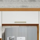 Armário De Cozinha Aéreo 80cm 1 Porta Basculante Burguesa Pre