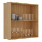 Armário De Cozinha Aéreo 80cm 2 Portas Basculantes Copacabana