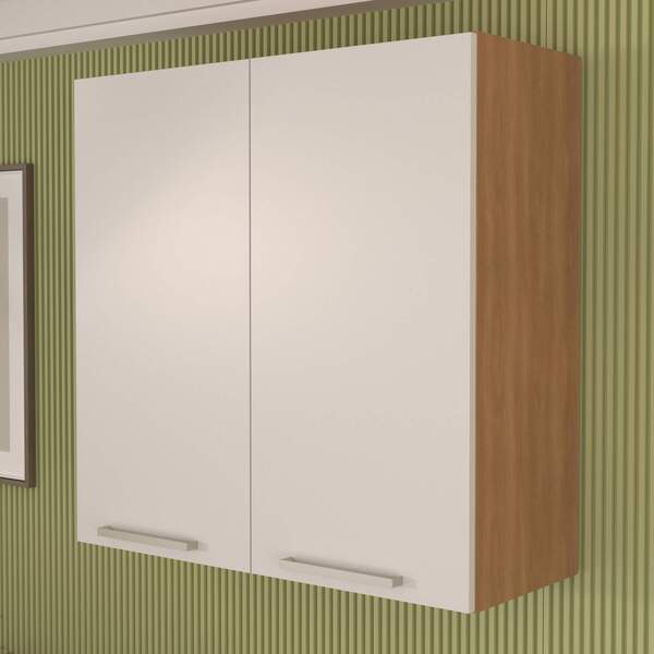 Armário De Cozinha Aéreo 80cm 2 Portas Copacabana Móvel Na Ca