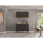 Armário De Cozinha Aereo Balcão New Valencia 6 Portas Salleto