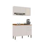 Armário De Cozinha Aereo Balcao New Valencia Salleto Branco