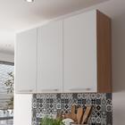 Armário De Cozinha Aéreo Com 3 Portas 120cm Multimóveis Cr204