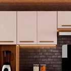 Armário De Cozinha Aéreo Cristal 2 Portas Arte Móveis