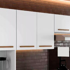 Armário De Cozinha Aéreo Cristal 2 Portas Arte Móveis