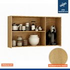 Armário De Cozinha Aéreo Dakota 120cm Fresado Cinamomo