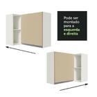 Armário De Cozinha Aéreo De Canto 100% Mdf Com 1 Porta E Adeg