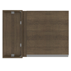 Armário De Cozinha Aéreo De Canto 1 Porta Rustic Glamy Madesa