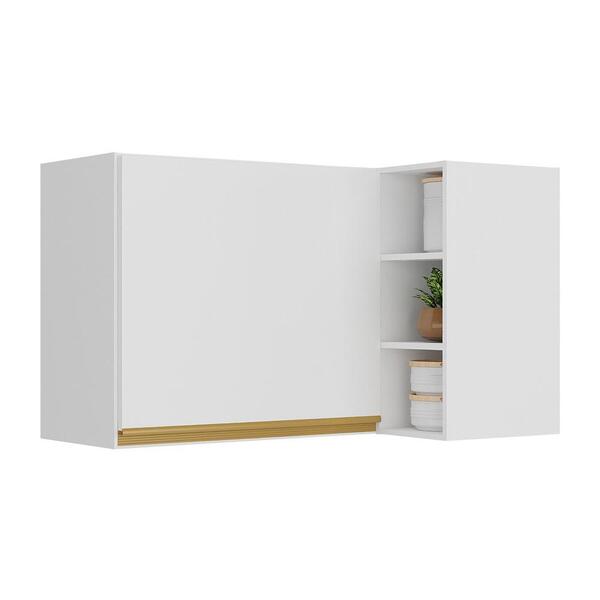 Armário De Cozinha Aéreo De Canto Veneza Multimóveis V3742