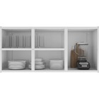 Armário De Cozinha Aéreo Em Aço 3 Portas Ipanema Master - Col