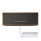 Armário De Cozinha Aéreo Geladeira Salvador Cinamomo/grafite