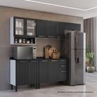 Armário De Cozinha Aéreo Itatiaia Aço 3 Portas Florença Grafi