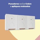 Armário De Cozinha Aéreo Triplo Em Aço 3 Portas Mirage New  B