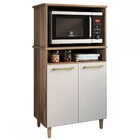 Armário De Cozinha Ana 2 Portas Naturale/off White - Móveis P