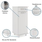 Armário De Cozinha Balcão Multiuso Para Bebedouro 1 Porta 1 G