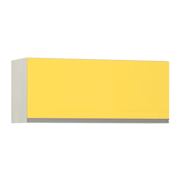 Armário de Cozinha Basculante 31x37,5x90cm Amarelo  Prime Luciane