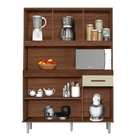 Armário de Cozinha Camila Nature Off White
