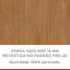 Armario De Cozinha Camponesa 2 Portas Com Nicho 120 Cm - Fend