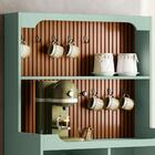 Armário De Cozinha Cantinho Do Café Retrô Porta Basculante E