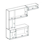 Armário De Cozinha Carol Com 6 Portas E 1 Gaveta Aramóveis