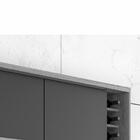 Armário De Cozinha Catar 6 Portas 2 Gavetas Sallêto Carvalho