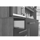 Armário De Cozinha Catar 6 Portas 2 Gavetas Sallêto Cinamono