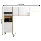 Armário De Cozinha Com 9 Portas Segóvia Freijó Supremo