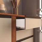 Armário De Cozinha Com Balcão Completo 2 Peças Perola Salleto