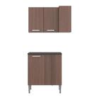 Armário De Cozinha Com Nicho E Balcão De Canto Pequim Multimó