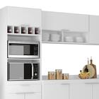 Armário De Cozinha Com Tampo Cp06 390cm Pérola Branco Z34