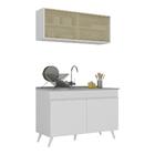 Armário De Cozinha Compacta 120cm Veneza Multimóveis V2140