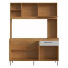 Armário De Cozinha Compacta 151,5cm 4 Portas 1 Gaveta Gabinet