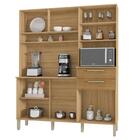 Armário De Cozinha Compacta 160cm Montreal Z06 Freijó/gris/ri