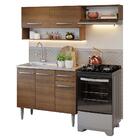 Armário De Cozinha Compacta 165cm Com Pia Rustic Emilly Mades
