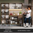 Armário De Cozinha Compacta 169cm Rustic Emilly Madesa 10
