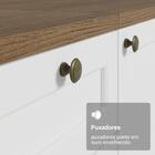 Armário De Cozinha Compacta 180 Cm Rustic/branco Vik Madesa 04