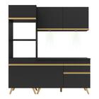 Armário De Cozinha Compacta 182cm Com Leds Veneza Up Multimóv