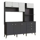 Armário De Cozinha Compacta 186,5cm Com Torre Quente E Gabine