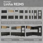Armário De Cozinha Compacta 190cm Preto Reims Madesa 08