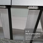 Armário De Cozinha Compacta 200cm Cinza Nice Madesa Xa13