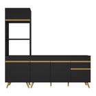 Armário De Cozinha Compacta 212cm Veneza Multimóveis V2078