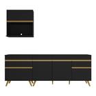 Armário De Cozinha Compacta 220cm Veneza Multimóveis V2075