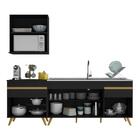 Armário De Cozinha Compacta 220cm Veneza Multimóveis V2075