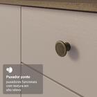 Armário De Cozinha Compacta 235cm Rustic/crema Gourmet Madesa