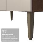 Armário De Cozinha Compacta 235cm Rustic/crema Gourmet Madesa