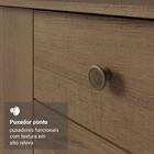 Armário De Cozinha Compacta 235cm Rustic Gourmet Madesa Xb03