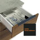 Armário De Cozinha Compacta 240cm Branco/rustic Stella Madesa