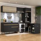 Armário De Cozinha Compacta 252cm Com Leds Veneza Up Multimóv